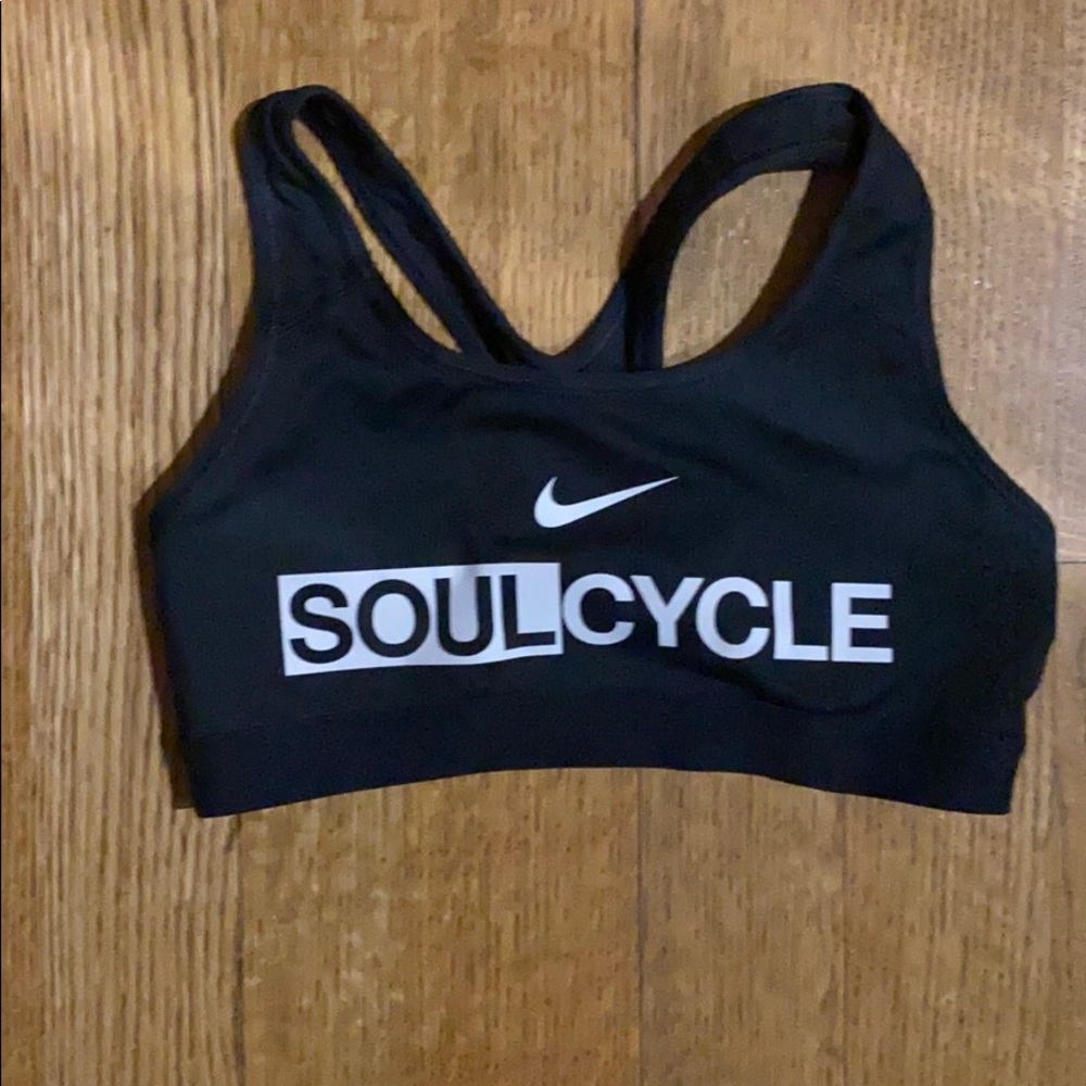Nike & soul cycle sports bra